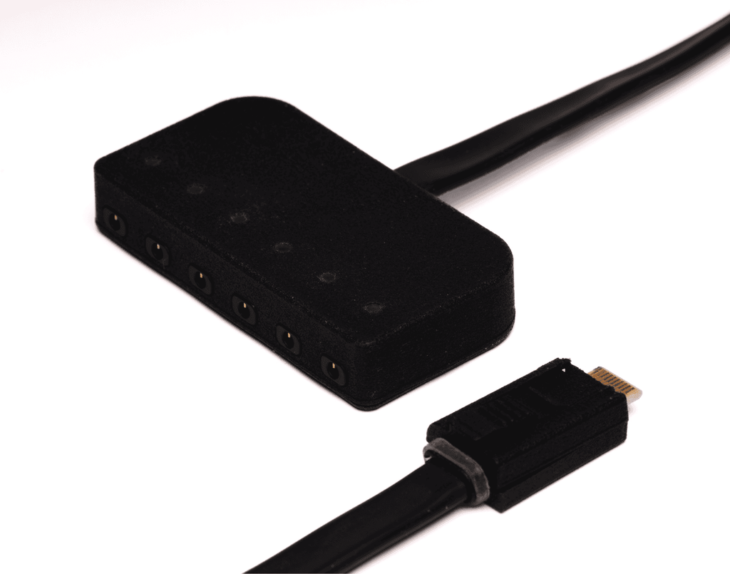 <b>ZP-230-30011</b>: Zeto ONE - ECG cable extension set